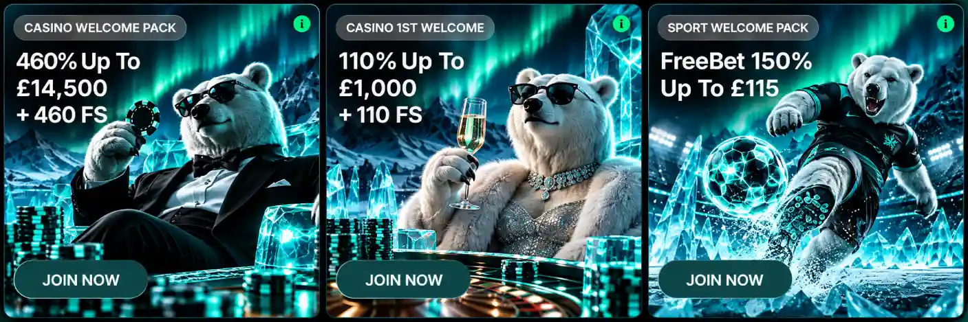 betarctica casino welcome offers